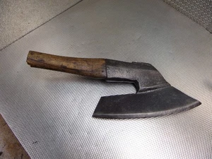 altes  Beil Axt Geschmiedete ZIMMERMANN Spalter - OCHSENKOPF -   Gepunzt - Bild 1 von 15