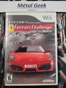 Ferrari Challenge Trofeo Pirelli Wii CIB EN/FR Tested Free Shipping in Canada !! - Bild 1 von 4
