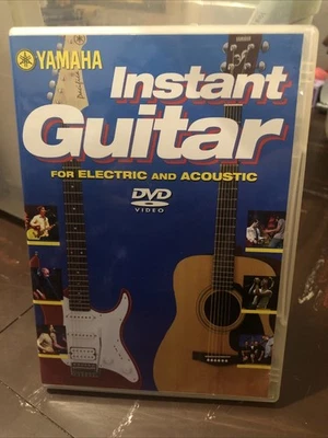 Yamaha Instant Guitar For Electric And Acoustic (2005) DVD - Image 1 of 2