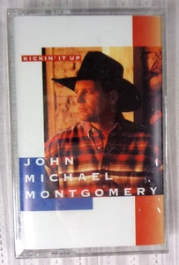 John Michael Montgomery - Kickin It Up - 1994 New Sealed Country Music Cassette - Picture 1 of 3