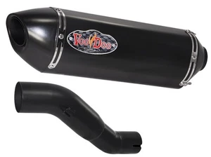 FACTORY CLEARANCE VooDoo Slip-On 2015-2017 Honda CBR 300R Black - Bild 1 von 1