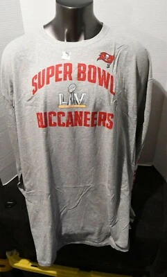 Camiseta manga larga Tampa Bay Buccaneers Fanatics Super Bowl Champs LV NUEVA 4XL Foto 1 de 4