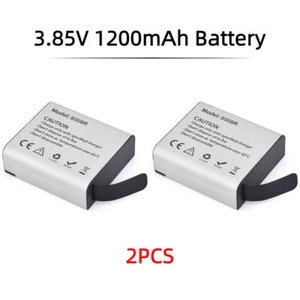 3.85V 1200mAh Li-ion Battery 2in1 Battery Charger For Hawkeye Firefly 8S Camera - Picture 1 of 20