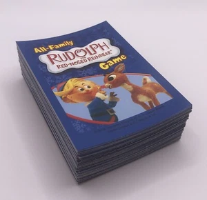 Patch All-Family Rudolph The Red Nosed Reindeer Game Replacement Parts 100 Cards - Picture 1 of 8
