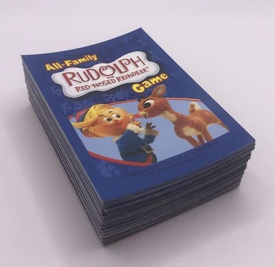 Patch All-Family Rudolph The Red Nosed Reindeer Game Replacement Parts 100 Cards - Image 1 of 4