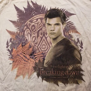The Twilight Saga Breaking Dawn Part 1 Jacob Graphic Tee T-Shirt YOUTH Size 2XL - Picture 1 of 7
