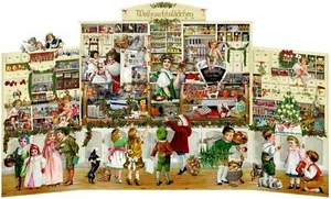 Tiny Christmas Shop Pop Up 3D Coppenrath Advent Calendar 40 x 40 cm - Picture 1 of 1