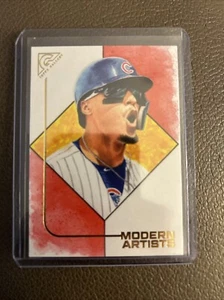 2021 Topps Gallery Modern Artists Javier Baez #MA-11 Chicago Cubs - Picture 1 of 2