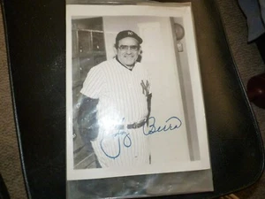 1960's YOGI BERRA NYY signed autograph in locker room - Picture 1 of 2