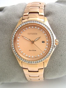 CITIZEN ECO DRIVE UHR DAMEN J710 S108233 EDELSTAHL ARMBAND ORIGINAL - Bild 1 von 9