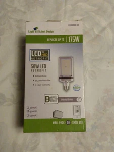 Light Efficient Design 50W LED 8088E-G4 HID 175W Retro 4000K - Picture 1 of 7