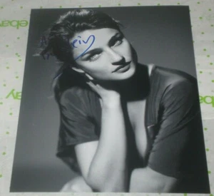 ANIA BUKSTEIN SIGNED STUNNING BEAUTY 8X10 PHOTO AUTO COA MAGPIE GOT ARBITRATOR - Picture 1 of 1