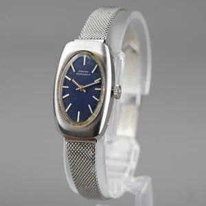 Vintage Girard Perragaux Mechanical Wristwatch Women's Watch Silver 18mm - Picture 1 of 20