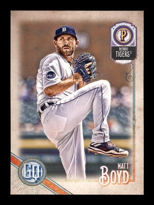 2018 Topps Gypsy Queen #34 Matt Boyd Detroit Tigers - Image 1 of 2