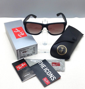 BROWN RB4165  RAY-BAN CLASSIC JUSTIN SUNGLASSES 55MM &-007