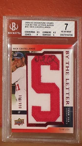 2009 USA By the Letters Nick Castellanos Autogrammkarte BGS 7 Auto 9. - Bild 1 von 1
