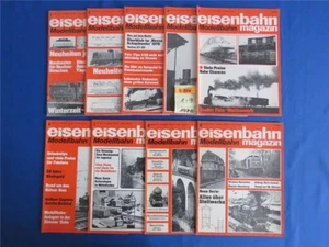 Eisenbahn Magazin Modellbahn 1-9 1978 - 9 Hefte - Bild 1 von 4