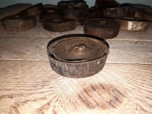 2pcs Original Soviet WW2 Military Issue Bunker Dugout Candle "Hindenburg Candle" - Picture 1 of 10