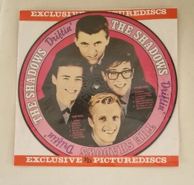 THE SHADOWS " DRIFTIN' "   EXCLUSIVE  PB PICTUREDISC - Image 1 of 3