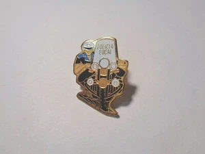 Local Policia Anstecknadel Polizei Spanien Motorrad Pokal Spanisch *= - Bild 1 von 6