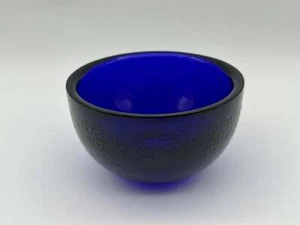 Holmegaard - Bowl - Dark blue - Ø12cm - Picture 1 of 4