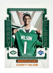 2022 Panini Rookies & Stars Draft Class Orange Garrett Wilson RC 52/125 Jets - Bild 1 von 2