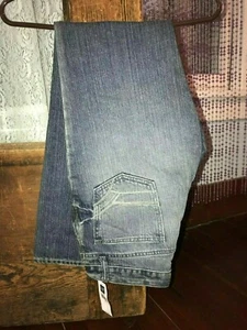 Gap Womens Size 6 Straight Leg Distressed Whiskered Blue Jeans - Picture 1 of 4