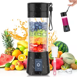 Portable Personal Blender Cup for Smoothies and Shakes, Smoothie Blender Mini Ma - Picture 1 of 12