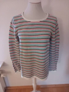 Damen Sweatshirt Gr. M Gestreift Tom Tailor Neu mit Etikett - Bild 1 von 4