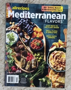 ALL RECIPES MEDITERRANEAN MAGAZINE 2025 heart healthy of home taste life time - Picture 1 of 1