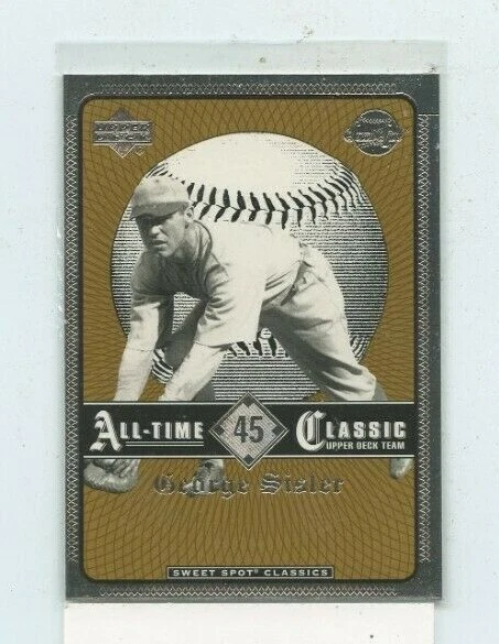 GEORGE SISLER 2002 Upper Deck Sweet Spot Classics St. Louis Browns  #45 - Image 1 of 1