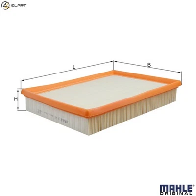 FILTRO DE AIRE LX 443 PARA ROLLS-ROYCE SILVER/SPUR/SPIRIT CORNICHE/II/Convertible 740 Foto 1 de 4
