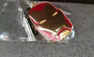Iron Man Marvel Mask Keychain Metal Avengers New - Picture 1 of 5
