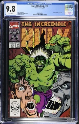Incredible Hulk #372 CGC 9.8 - Image 1 of 2