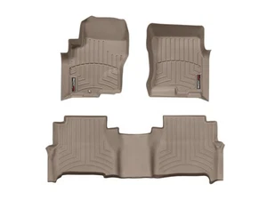 WeatherTech FloorLiner for 2008-2008 Nissan Frontier - 1st & 2nd Row, Tan - Picture 1 of 9