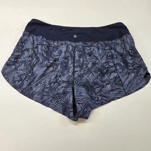 ATHLETA RUN WITH IT 3.5" SHORTS IN FLUIDITY MEDIEVAL VIOLET SIZE LARGE - Picture 1 of 6