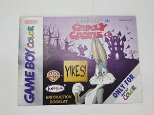Bugs Bunny in Crazy Castle 4 Game Boy Color Manual de instrucciones - Imagen 1 de 4