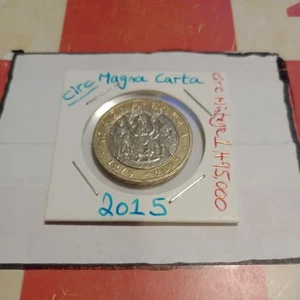 CIRC - 2015 Magna Carta £2 Two Pound Coin Circulated - Picture 1 of 4