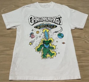 Chinatown Market Grateful Dead Alien schweres T-Shirt Größe Erwachsene Medium weiß - Bild 1 von 15