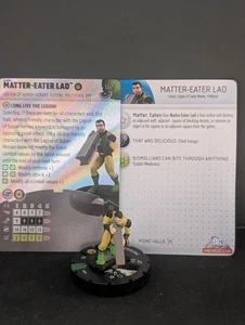 DC Heroclix Superman Set Matter-Eater Lad 025 & L025 Legacy Card  - Foto 1 di 1