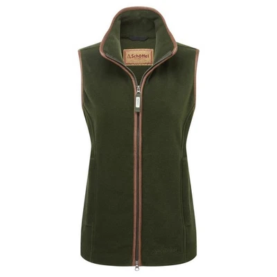 Lyndon Fleece Gilet Dark Olive - various sizes - Christmas - waistcoat - new - Image 1 of 4