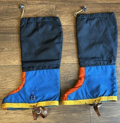 De Colección Patagonia Great Pacific Iron Works Super Gator Polainas Peter Carman-RARAS Foto 1 de 4