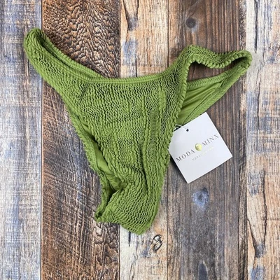 Parte inferior de bikini ajustada verde oliva pimentel de Asos Moda Mix X Agnes XS para mujer Foto 1 de 4