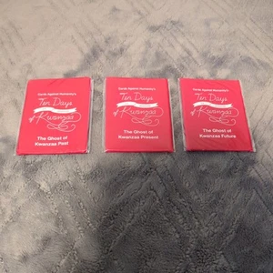 Cards Against Humanity: Ten Days or Whatever of Kwanzaa Expansion Packs X 3 2014 - Picture 1 of 2