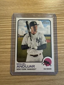 2022 Topps Heritage - High Number SP #493 Miguel Andujar - Picture 1 of 2