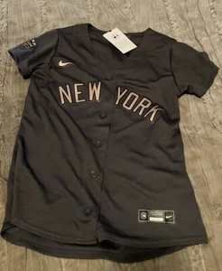 NEW YORK YANKEES Baseball 2022 All Star Game NIKE Women's L Jersey NEW Gray MLB - Picture 1 of 5
