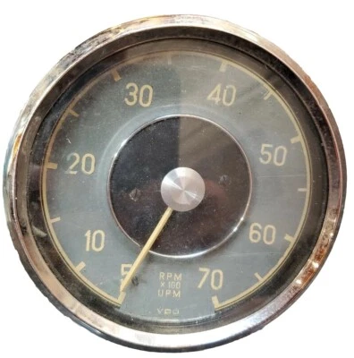 Mercedes 300SL Gullwing Tachometer gauge original 7000rpm 1985420116 used w198 - Image 1 of 4