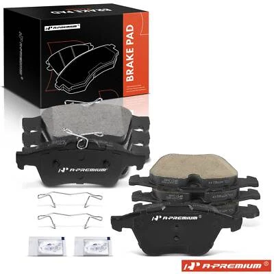 A-Premium 8x Front & Rear Brake Pad for Jaguar XF 2010-2015 XJ 2011-2016 XK XKR - Image 1 of 4