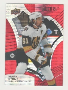 2021-22 Upper Deck Allure RED RAINBOW #98 MARK STONE Vegas Golden Knights - Picture 1 of 2