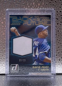 2017 Donruss Back To The Future David Price Blue Jays Patch /25 - Picture 1 of 2